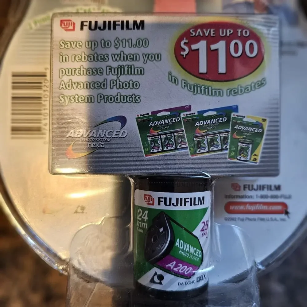 Vintage Film Camera FUJIFILM Q1 New In Box Film Included